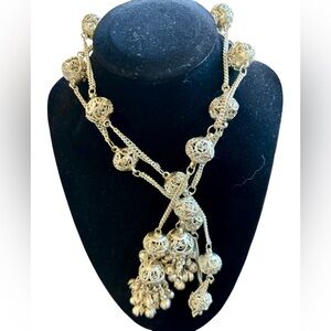 Vintage Afghan Wedding Lariat/Belt